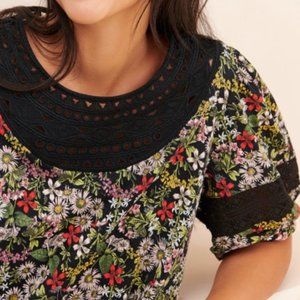Anthropologie -Pilcro Breann Lace Top